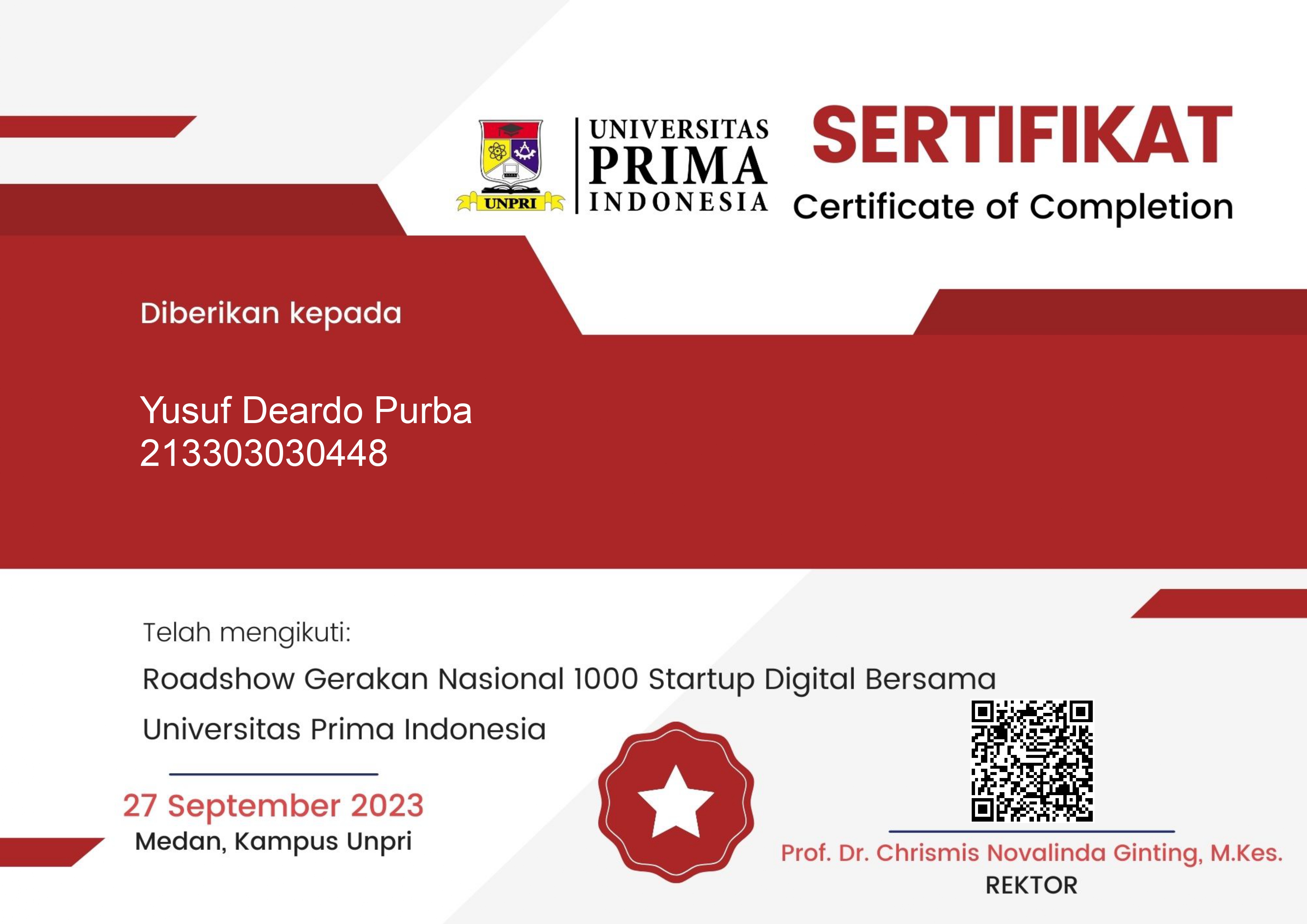 Participation Certificate